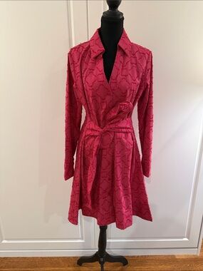 Draper James Layla ShirtDress in Raspberry Pink